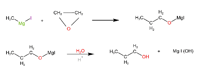 Reaction with ethylene oxide