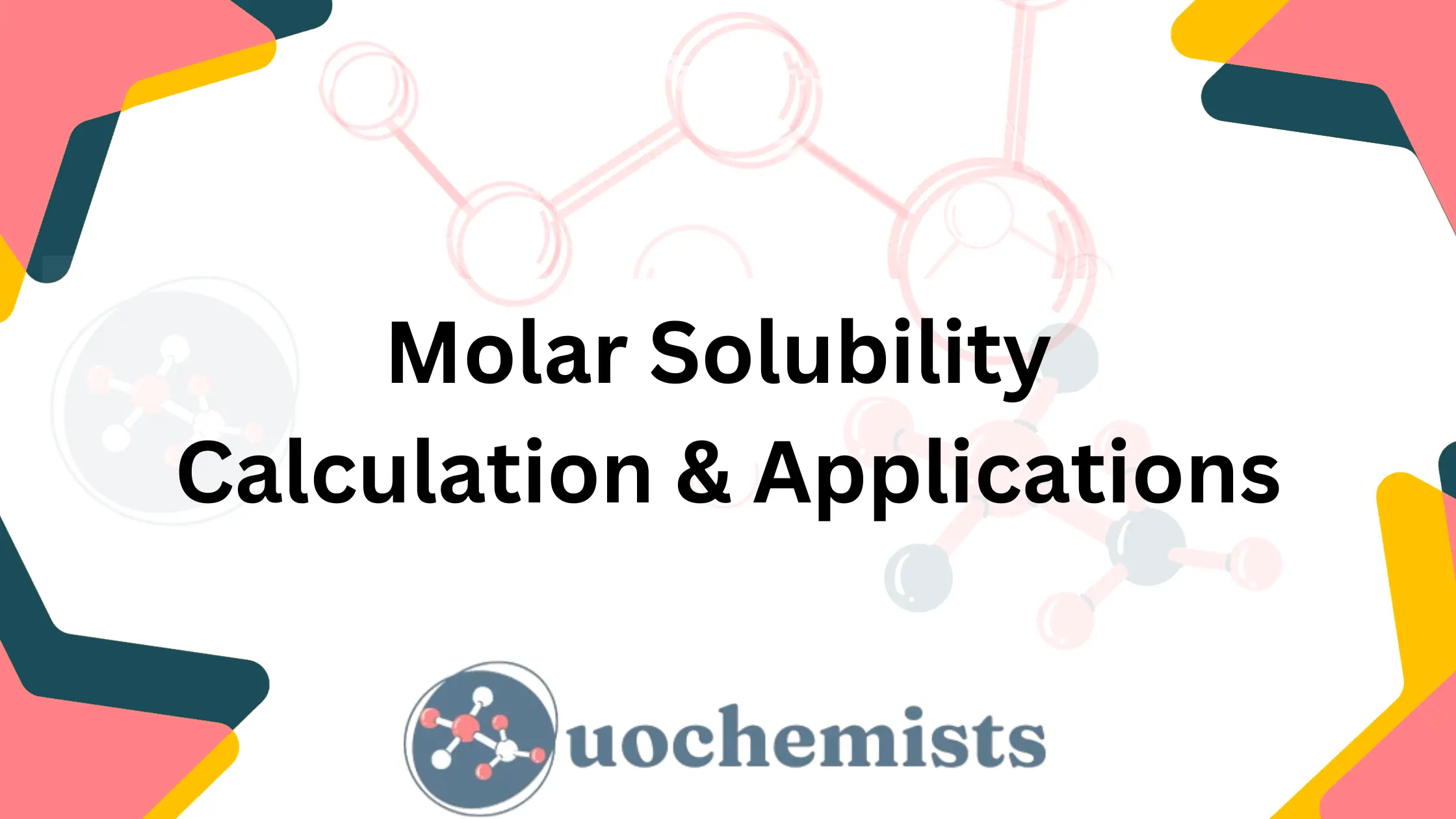 Molar Solubility Calculation Applications UO Chemists   Molar Solubility Calculation Applications.webp